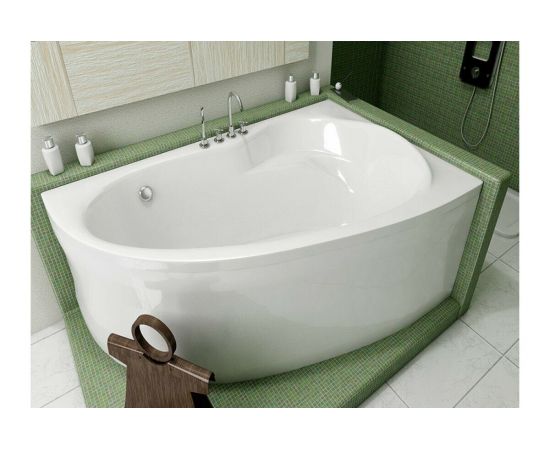 Акриловая ванна Relisan Zoya R 150x95 с каркасом_, изображение 3