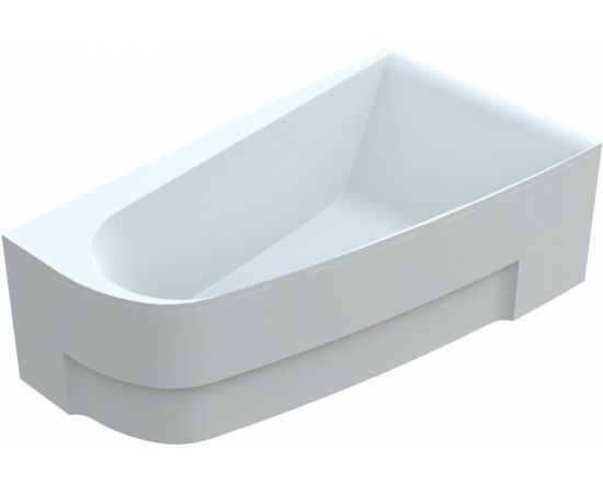 Акриловая ванна Vayer Boomerang 170x90 L с каркасом и слив-переливом_, изображение 3