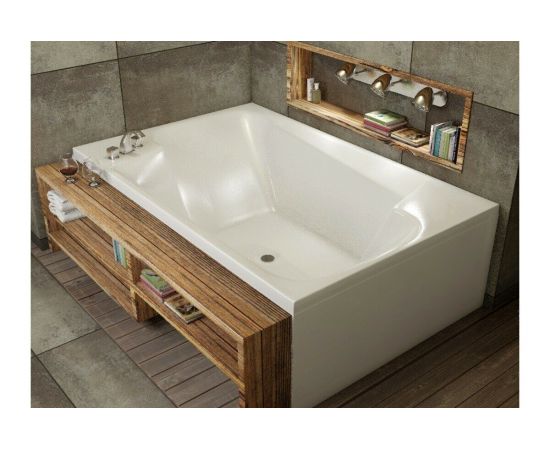 Акриловая ванна Vayer Ontario 190x125 с каркасом и слив-переливом_, изображение 4