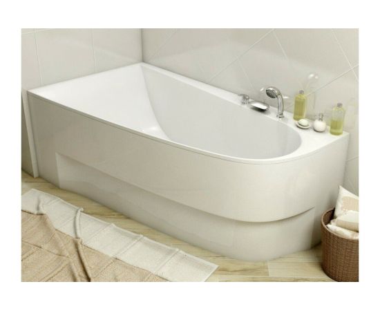 Акриловая ванна Vayer Boomerang 180x100 L с каркасом и слив-переливом_, изображение 8