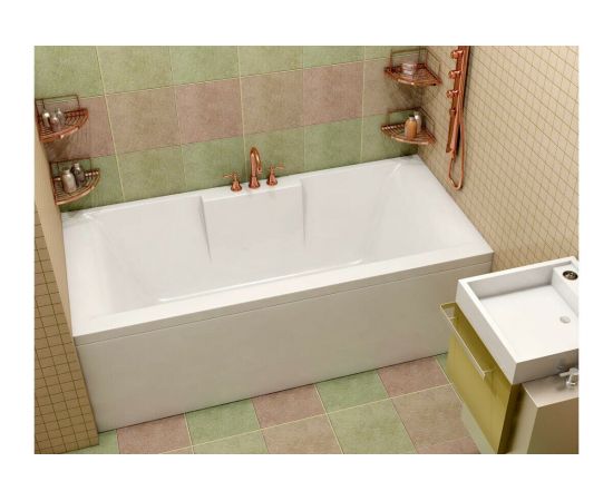 Акриловая ванна Vayer Casoli 180x80 с каркасом и слив-переливом_, изображение 6