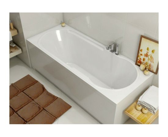 Акриловая ванна Relisan Eco Plus Прага 150х70 с ножками и слив-переливом_, изображение 2