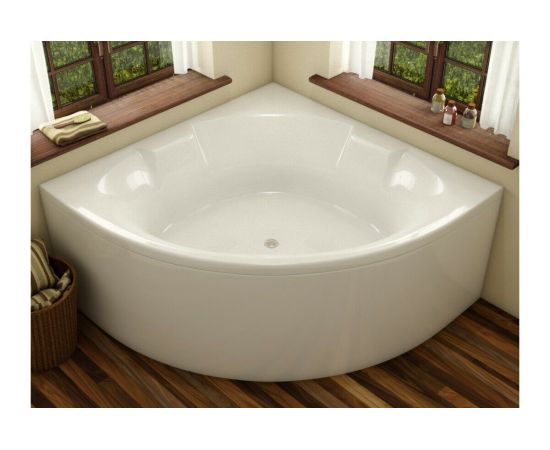 Акриловая ванна Vayer Bryza 140x140 с каркасом и слив-переливом_, изображение 4