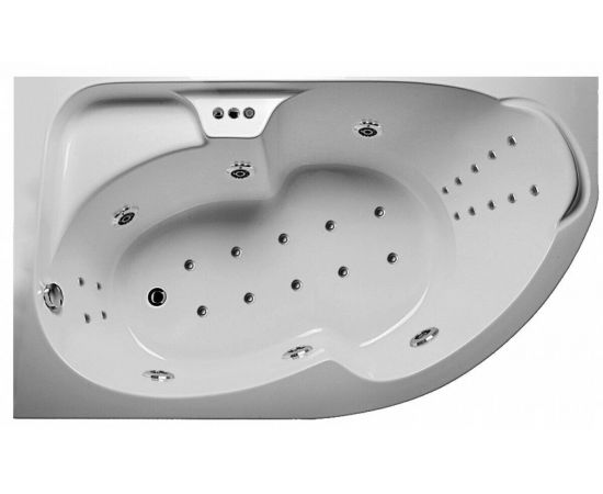Акриловая ванна Relisan Sofi L 160x100 с каркасом и слив-переливом_, изображение 3