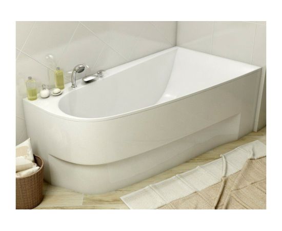 Акриловая ванна Vayer Boomerang 180x100 R с каркасом и слив-переливом_, изображение 8