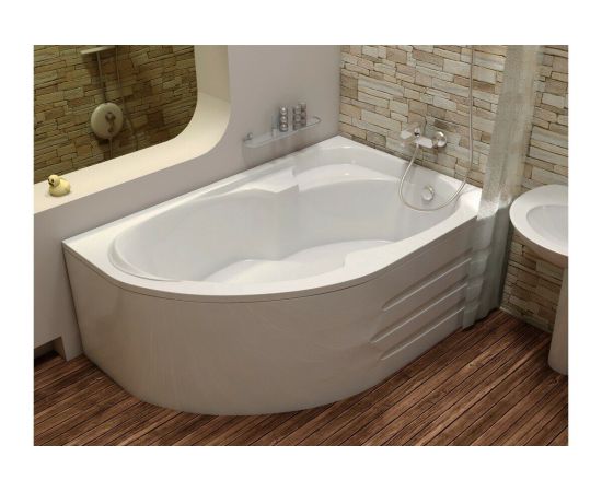 Акриловая ванна Relisan Sofi R 170x105 с каркасом и слив-переливом_, изображение 4