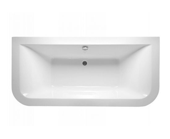 Акриловая ванна Vayer Options BTW 180x85 с каркасом и слив-переливом_, изображение 2
