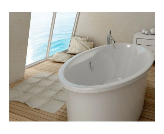 Акриловая ванна Vayer Beta 194x100 KPL с каркасом и слив-переливом_, изображение 4