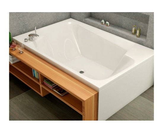 Акриловая ванна Vayer Ontario 190x125 с каркасом и слив-переливом_, изображение 5
