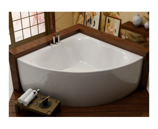 Акриловая ванна Vayer Iryda 150x150 с каркасом и слив-переливом_, изображение 6