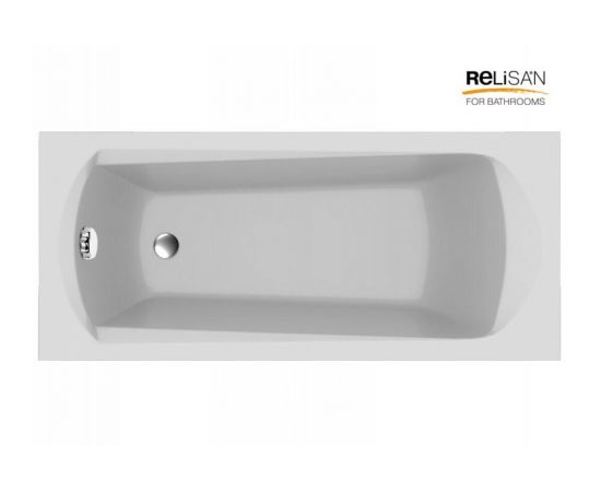 Акриловая ванна Relisan Tamiza 120x70 с каркасом и слив-переливом_, изображение 2
