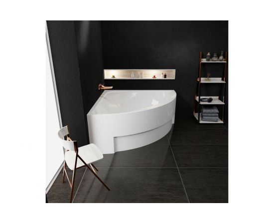 Акриловая ванна Vayer Boomerang 150x150 с каркасом и слив-переливом_, изображение 6