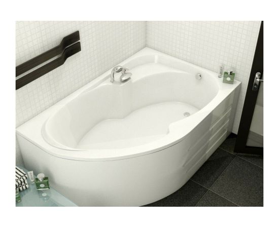 Акриловая ванна Relisan Sofi R 160x100 с каркасом и слив-переливом_, изображение 3
