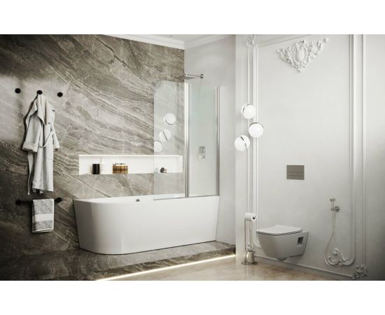 Шторка для ванны Ambassador Bath Screens 16041118 90x140_, изображение 2