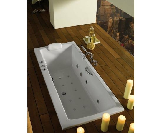 Акриловая ванна Vitra Neon 180x80 с ножками 59990254000_, изображение 2