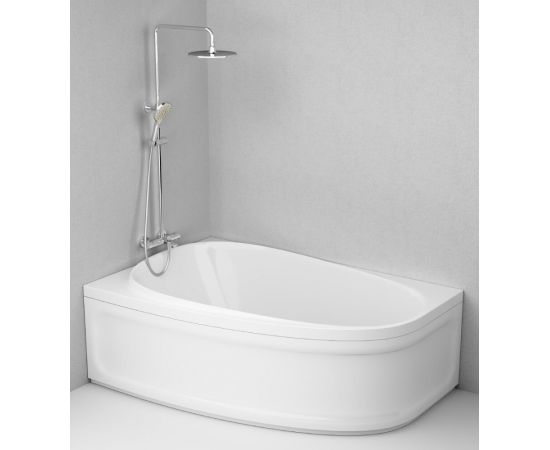 Акриловая ванна AM.PM Like 170x110 L с каркасом W80A-170L110W-R_, изображение 5