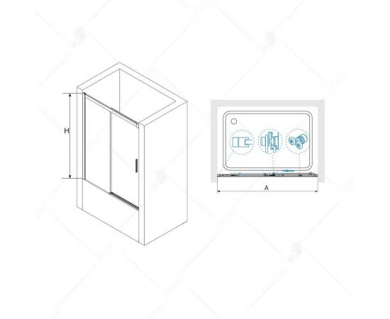 Шторка на ванну RGW SC-45B 34114517-14_, изображение 4