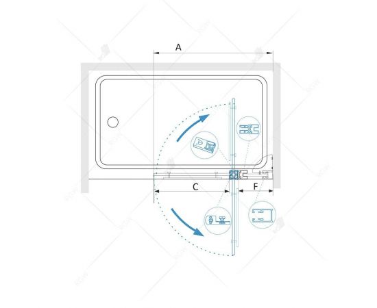 Шторка на ванну RGW SC-04 03110411-11_, изображение 3