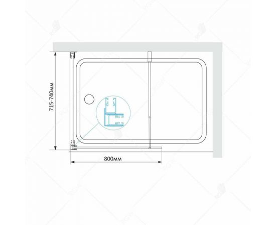 Душевой уголок на ванну RGW SC-72 (SC-51+Z-052) 31172875-11_, изображение 2