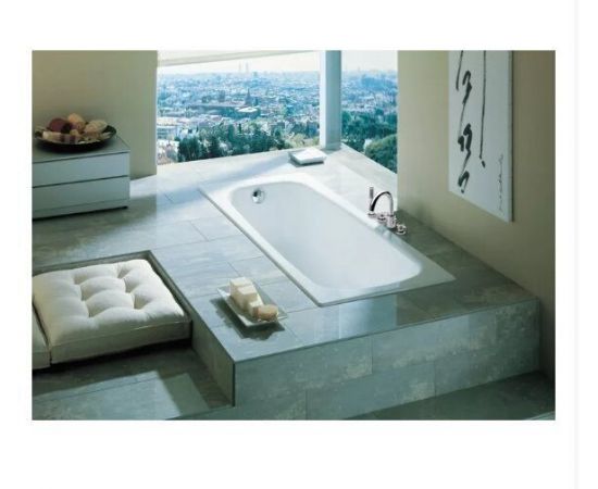 Чугунная ванна Roca Continental 21290300R 150x70 см с ножками 150412330_, изображение 6