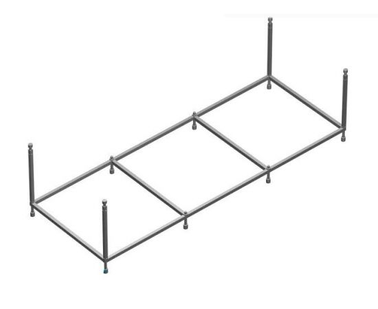 Акриловая ванна Roca Hall 170x75 с монтажным набором ZRU9302770_, изображение 5