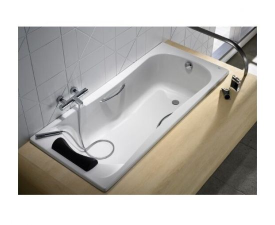 Акриловая ванна Roca BeCool 170x80 с монтажным набором ZRU9302853_, изображение 4