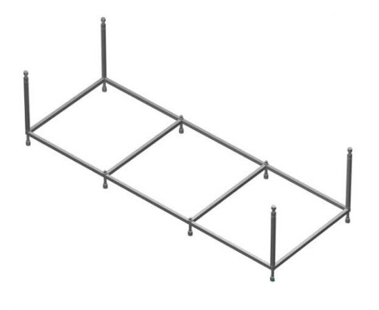 Акриловая ванна Roca Easy 170x75 см с монтажным набором ZRU9302900_, изображение 4