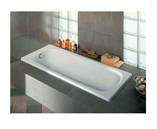 Чугунная ванна Roca Continental 21290300R 150x70 см с ножками 150412330_, изображение 2