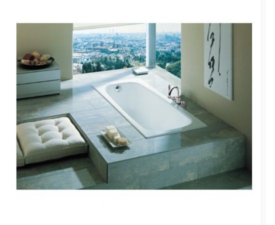 Чугунная ванна Roca Continental 211507001 100х70 см с ножками 150412330_, изображение 5