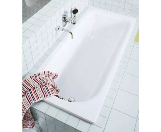 Чугунная ванна Roca Continental 212914001 140х70 см с ножками 150412330_, изображение 4