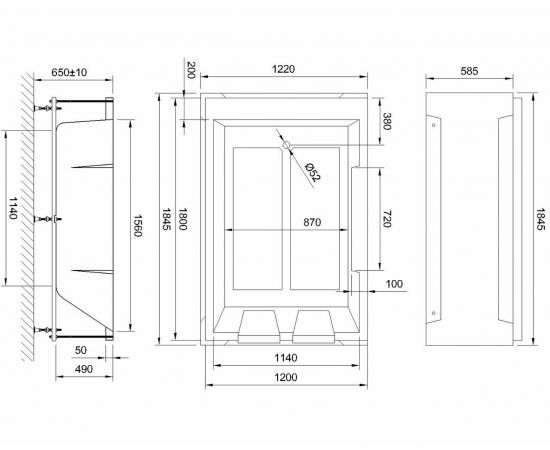 Гидромассажная ванна Royal Bath TRIUMPH COMFORT 180х120х65_, изображение 3