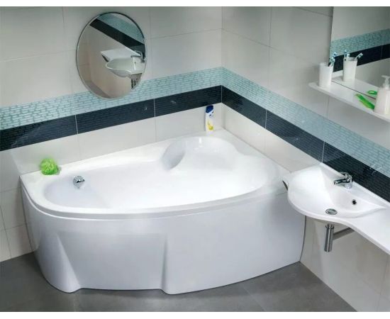 Акриловая ванна Ravak Asymmetric 150 R с ножками CY44000000_, изображение 5