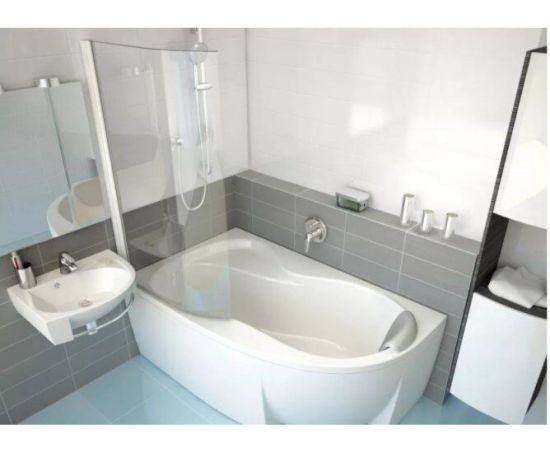 Акриловая ванна Ravak Rosa 95 L 160 см с ножками CY55000000_, изображение 8