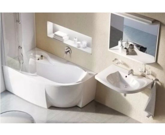 Акриловая ванна Ravak Rosa 95 L 160 см с ножками CY55000000_, изображение 6