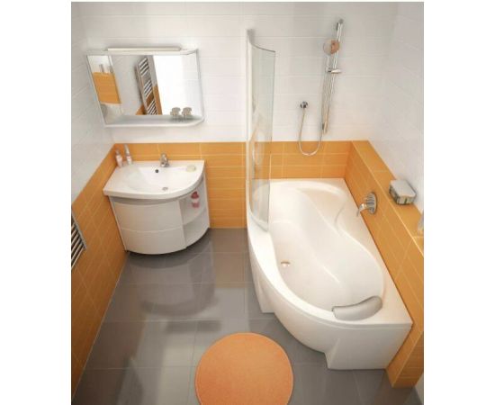 Акриловая ванна Ravak Rosa 95 L 160 см с ножками CY55000000_, изображение 5