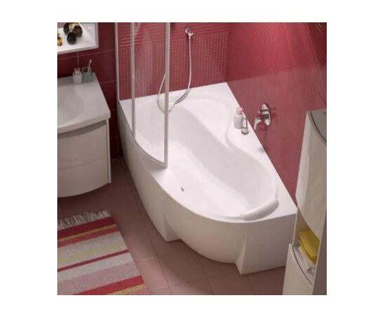 Акриловая ванна Ravak Rosa 95 L 160 см с ножками CY55000000_, изображение 3