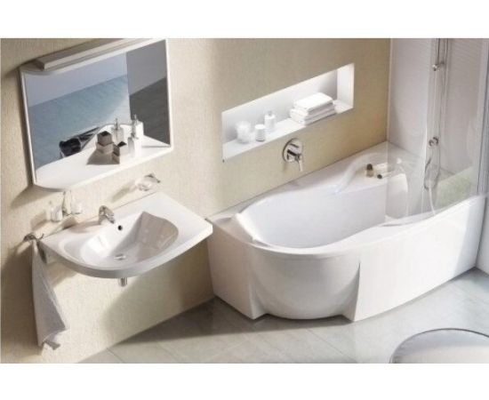 Акриловая ванна Ravak Rosa 95 R 150 см с ножками CY55000000_, изображение 5
