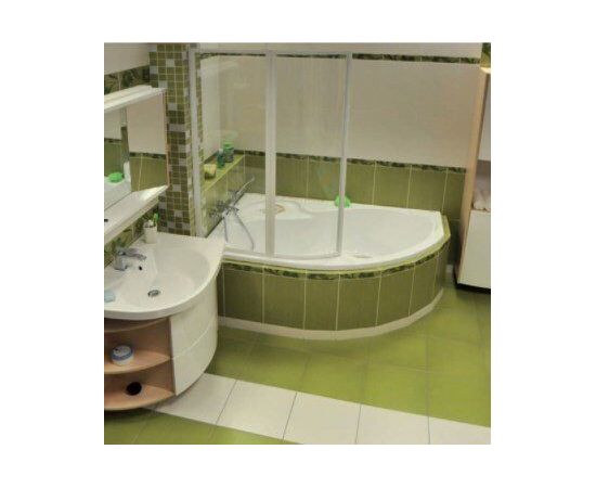 Акриловая ванна Ravak Rosa I L 150 см с ножками CY55000000_, изображение 4