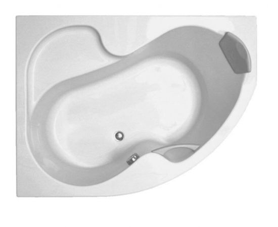Акриловая ванна Ravak Rosa I L 140 см с ножками CY55000000_, изображение 2