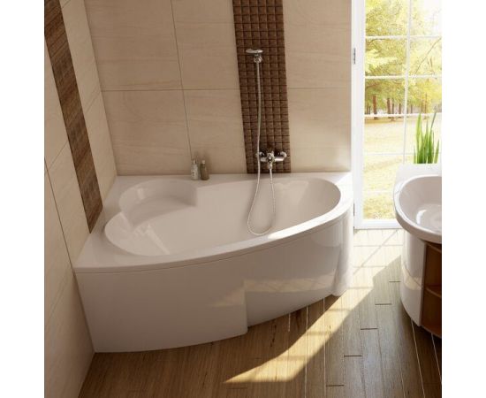 Акриловая ванна Ravak Asymmetric 170 L с ножками CY44000000_, изображение 3