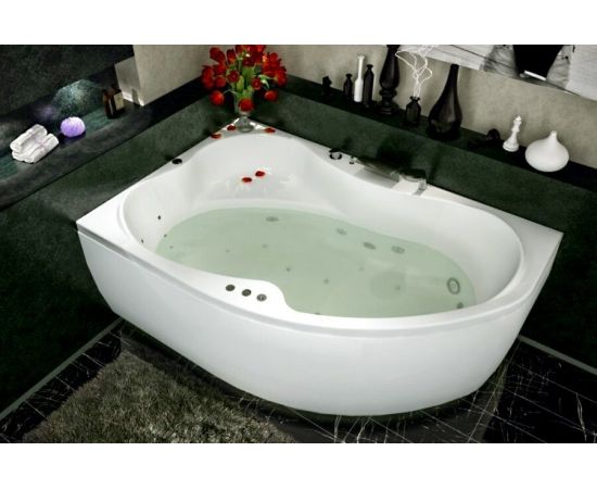 Акриловая ванна Aquanet Capri 160x100 L с каркасом_, изображение 6