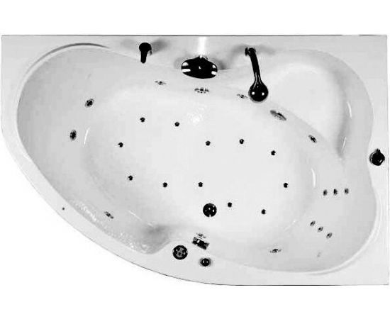 Акриловая ванна Aquanet Capri 160x100 R с каркасом_, изображение 4