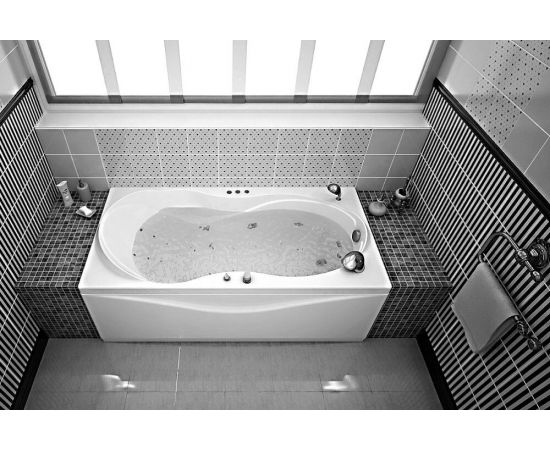 Акриловая ванна Aquanet Grenada 170х80 с каркасом_, изображение 5