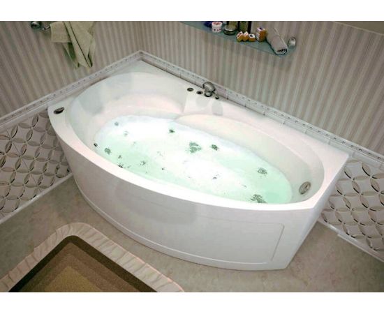 Акриловая ванна Aquanet Jersey 170x100 L с каркасом_, изображение 5