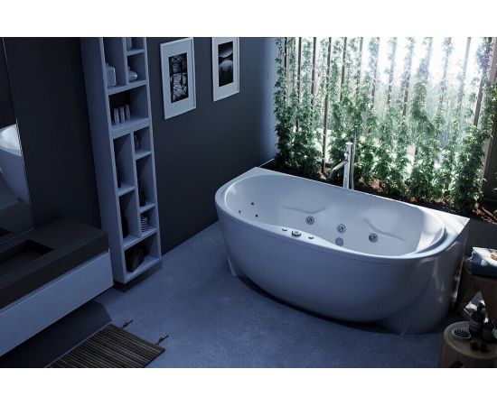 Акриловая ванна Акватек Мелисса 180х95 пустая с фр.экр.+бок.экр.2шт._, изображение 3