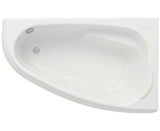 Акриловая ванна Cersanit Joanna 140 R ультра белый с ножками 501000_