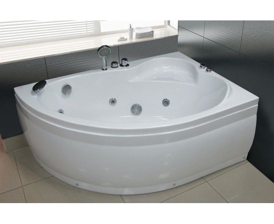 Акриловая ванна Royal Bath Alpine 150x100 R с каркасом RB819100K_, изображение 3