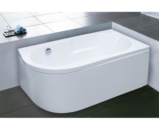 Акриловая ванна Royal Bath Azur 140x80 R с каркасом RB614200K_, изображение 3