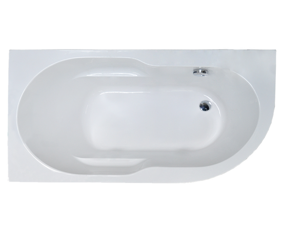 Акриловая ванна Royal Bath Azur 160x80 L с каркасом RB614202K_