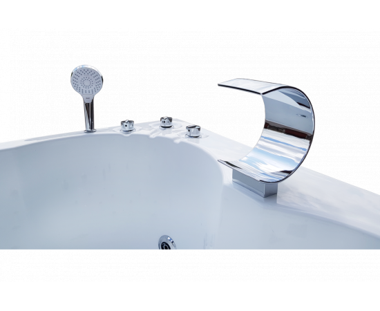 Акриловая ванна Royal Bath Hardon De Luxe 200x150 с гидромассажем_, изображение 3